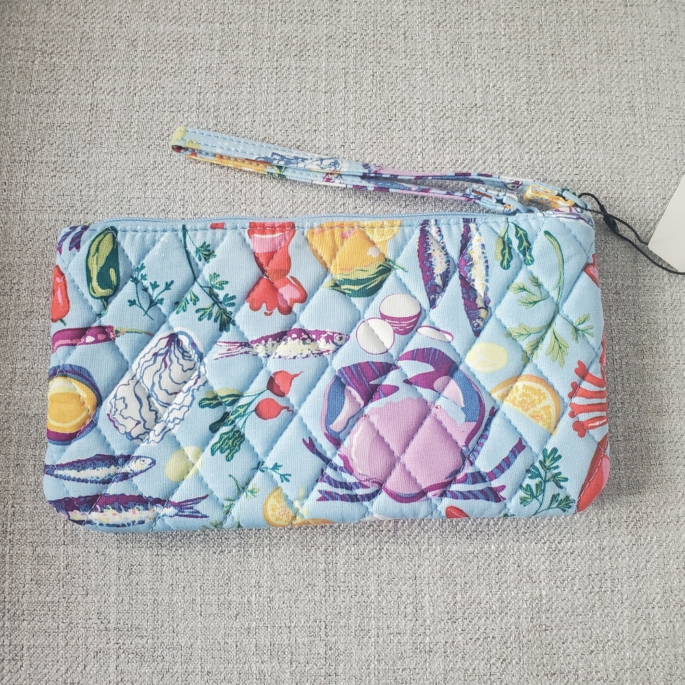 Vera Bradley Seafood Boil Wristlet - Picture 2 of 2